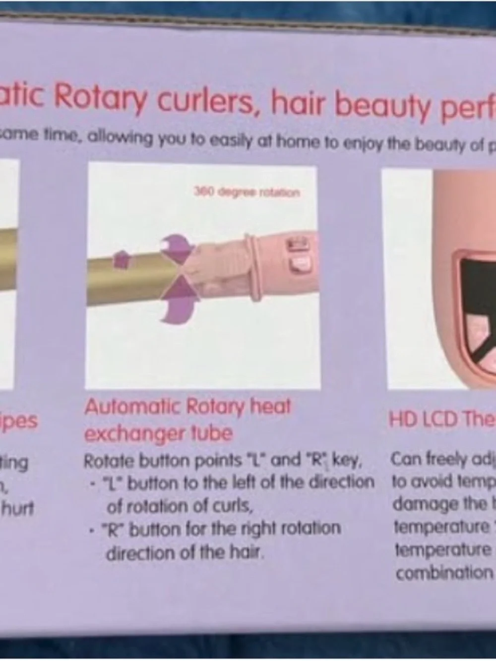 MAIMEITE Q8 Automatic Rotary Hair Curler